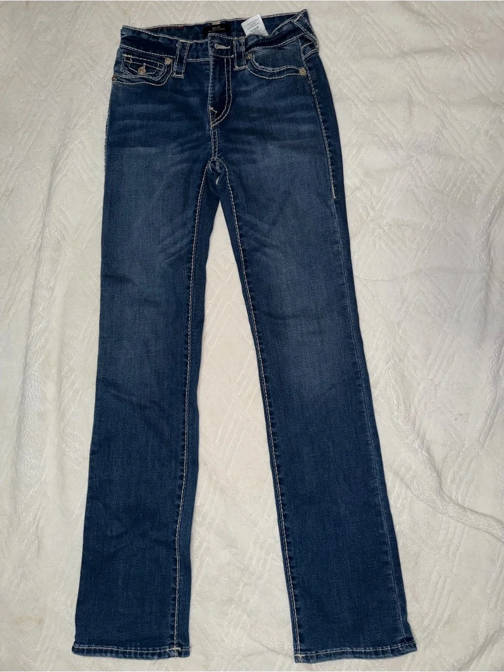 True Religion Women's Dark Blue Boot Cut Jeans